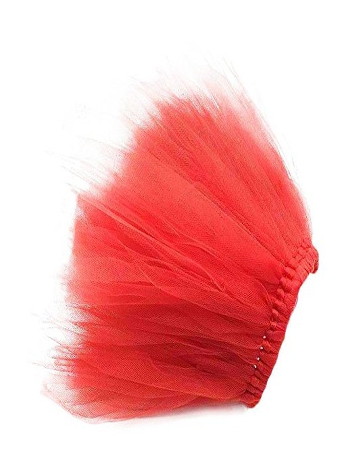 GANPUB Pet Puppy Small Dog Lace Skirt Princess Tutu Dress Clothes Apparel Pet Costumes Dog Dresses Pet Apparel and Accessories (Red) - Image 2